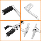 Chrome Forward Controls Pegs Levers Linkages for Harley Sportster 883 1200 (1991–2003)
