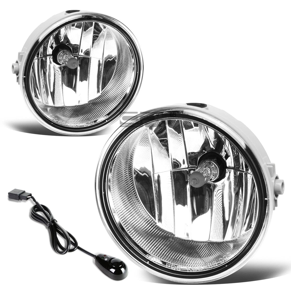 Bumper Fog Light Lamp + Switch Kit for Ford F150 Mark LT (2006–2010)
