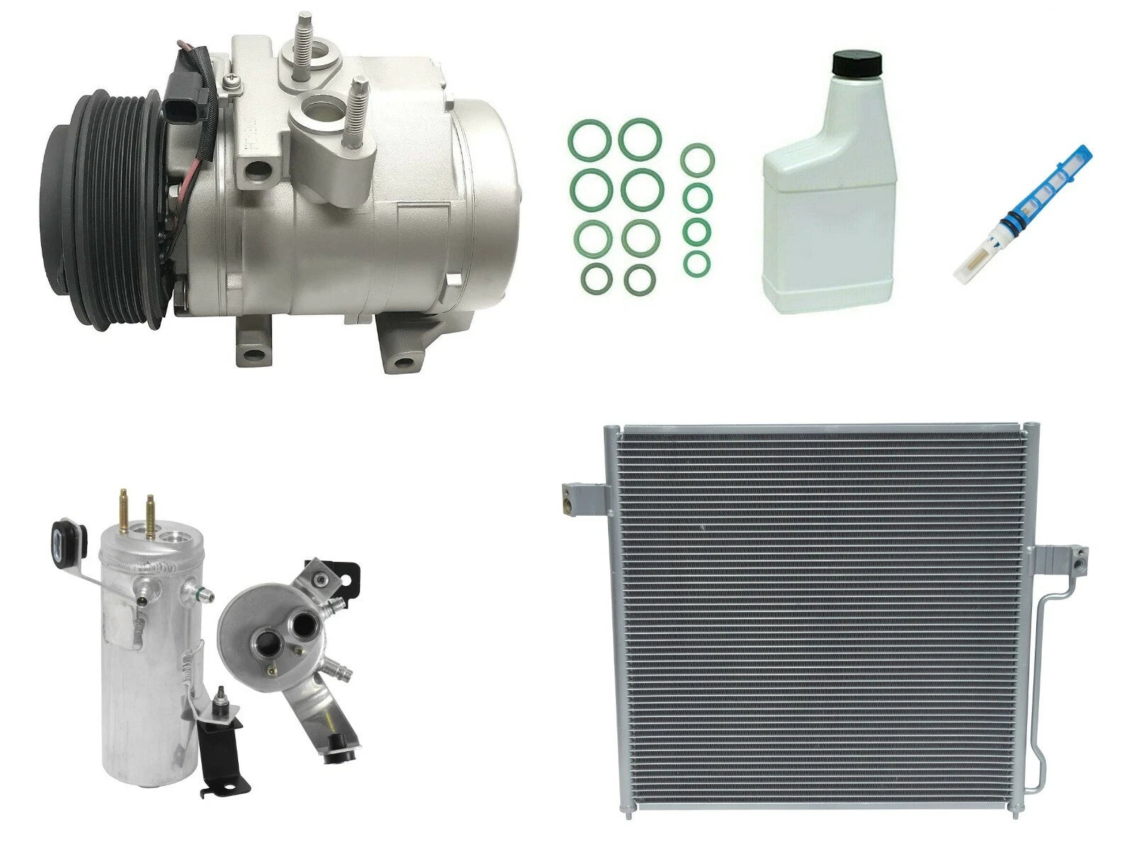 A C Compressor Kit With Condenser for Mazda BT 50 (2006–2012)