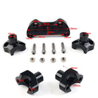 1.7" Handlebar Risers for Harley Dyna, Street Bob, Softail, Sportster (2006-2023)