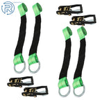 Set of 4 2 Inch x 96 Inch Rubber Weather Strips for Make Model