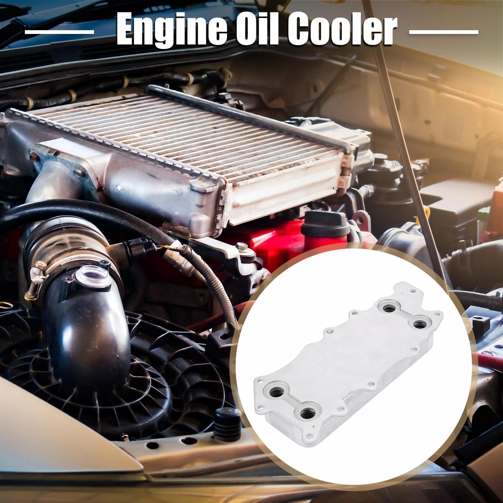 Automatic Engine Oil Cooler 6421800165 for Mercedes-Benz Sprinter 3500 (2010–2017)