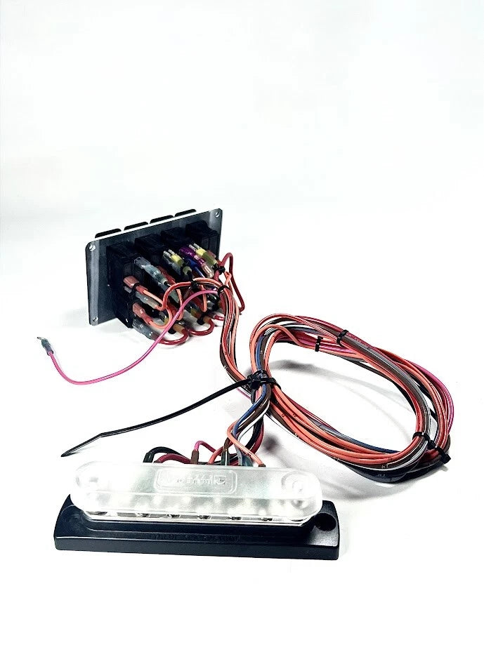 4 Switch Boat Switch Panel for Marine (5 3/4in x 3 1/4in)