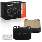 Set of 4 Front Ceramic Brake Pads for Mercedes-Benz W123 (1976–1985)