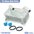 Engine Oil Cooler with O-Rings for Volvo S40 V40 (2000–2004)