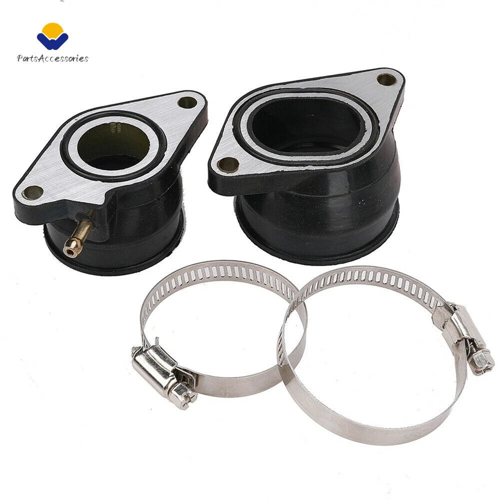 Set of 2 Carburetor Intake Manifold Boots for Yamaha Raptor 660 (2001–2005)