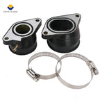 Set of 2 Carburetor Intake Manifold Boots for Yamaha Raptor 660 (2001–2005)
