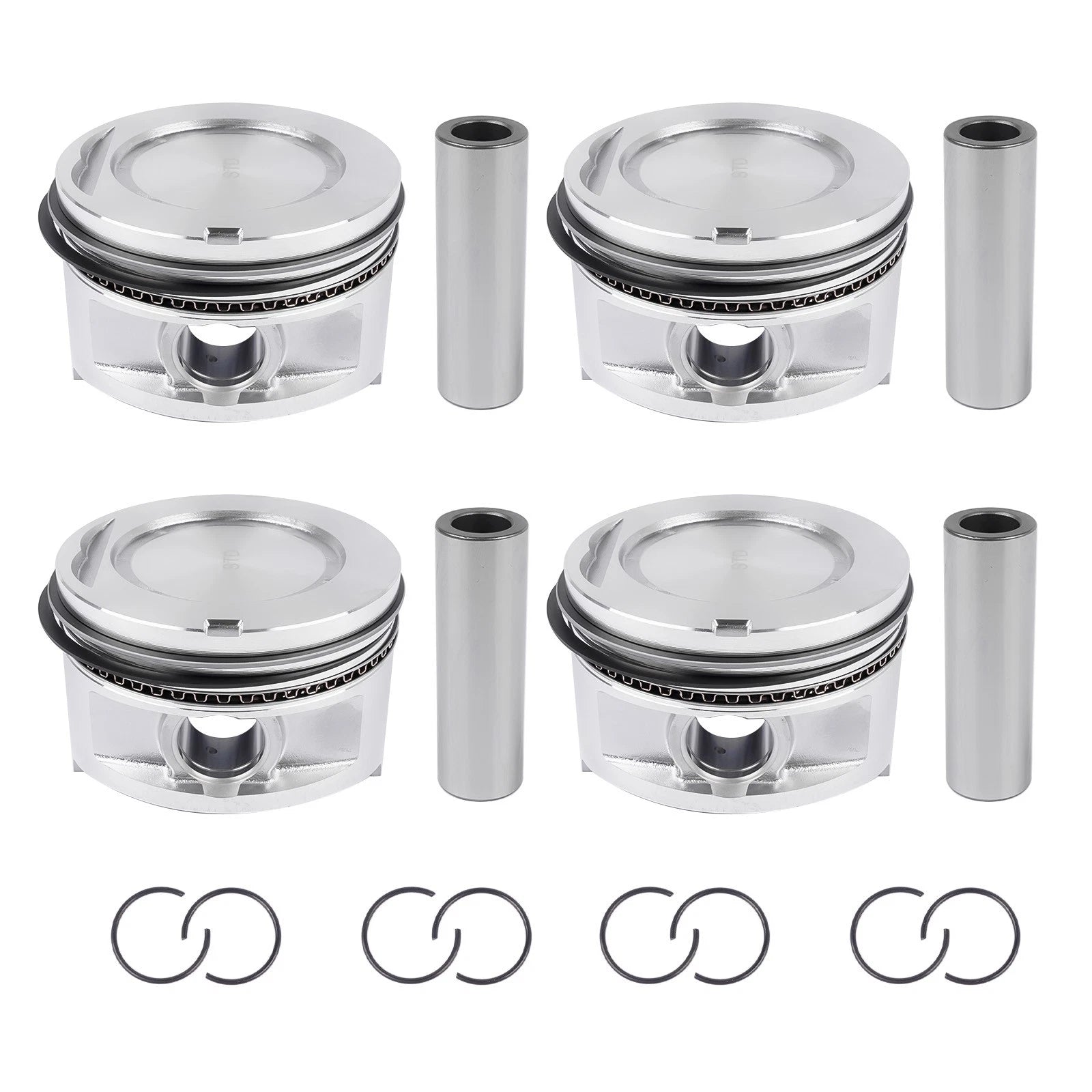 Pistons and Rings for Toyota Celica 4Runner Pickup 22R 22RE (1985–1995)