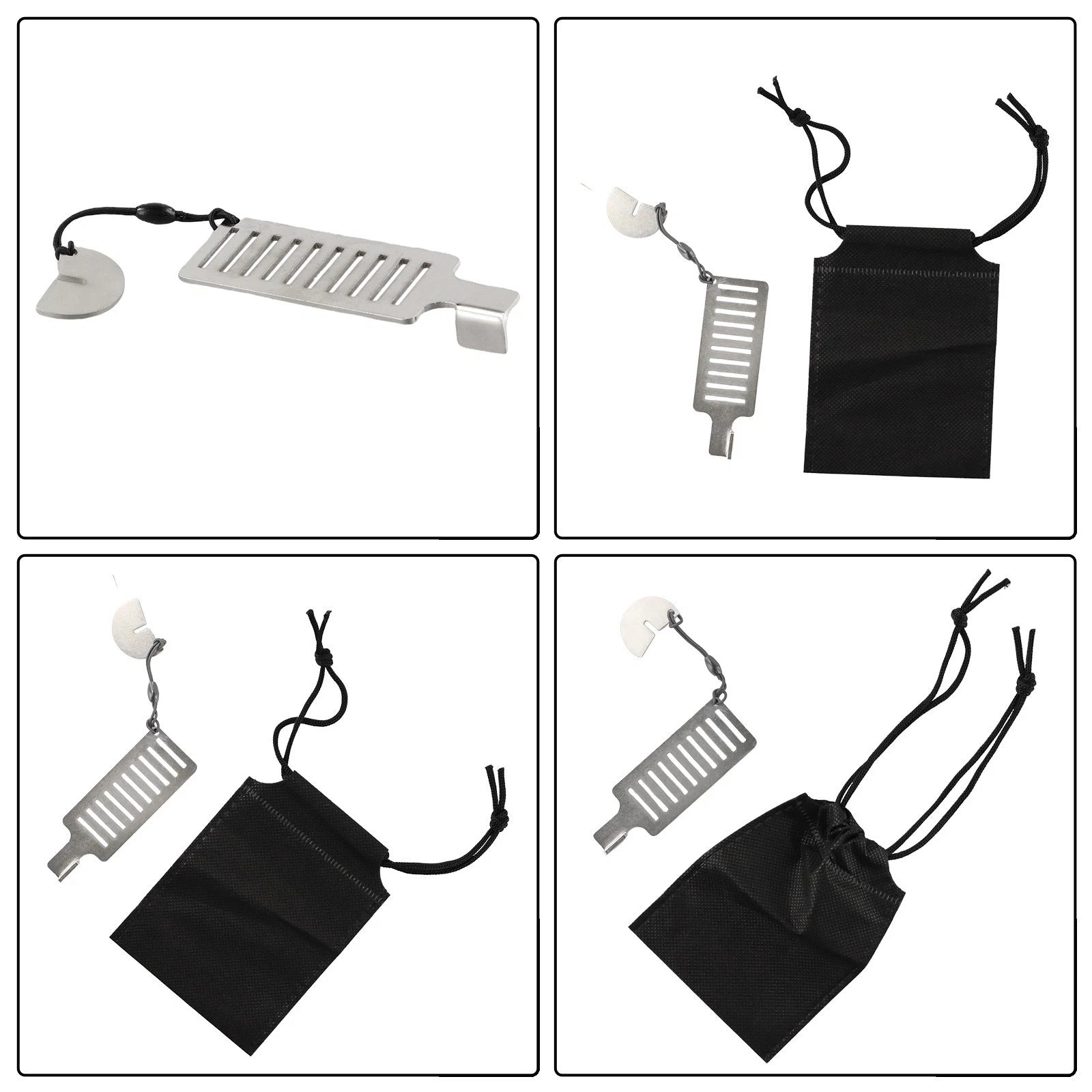 Stainless Steel Portable Door Lock for Universal Use (2010–2023)