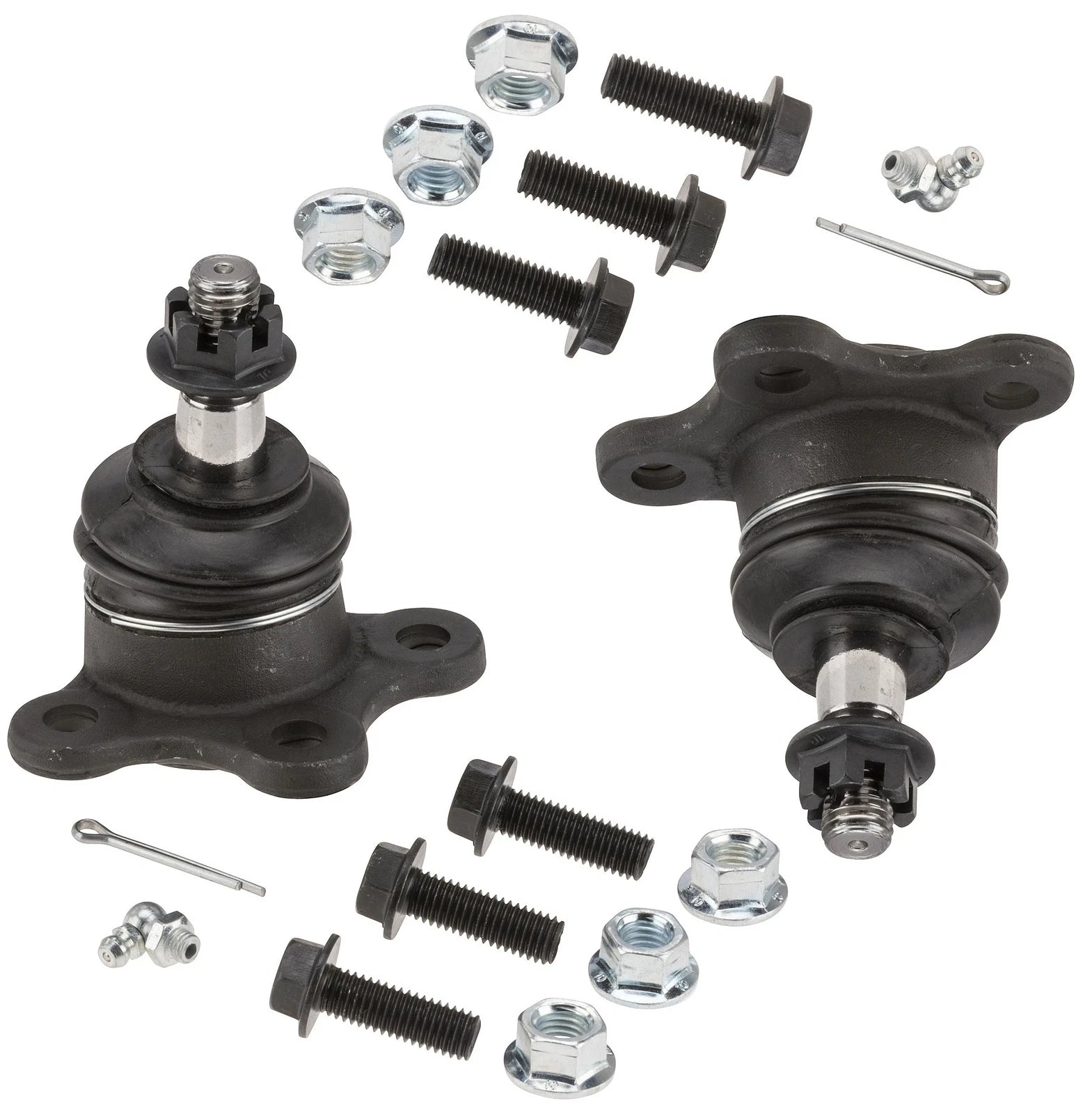 Set of 2 Front Upper Ball Joints for Chevy Colorado GMC Isuzu i-350 (2004–2012)