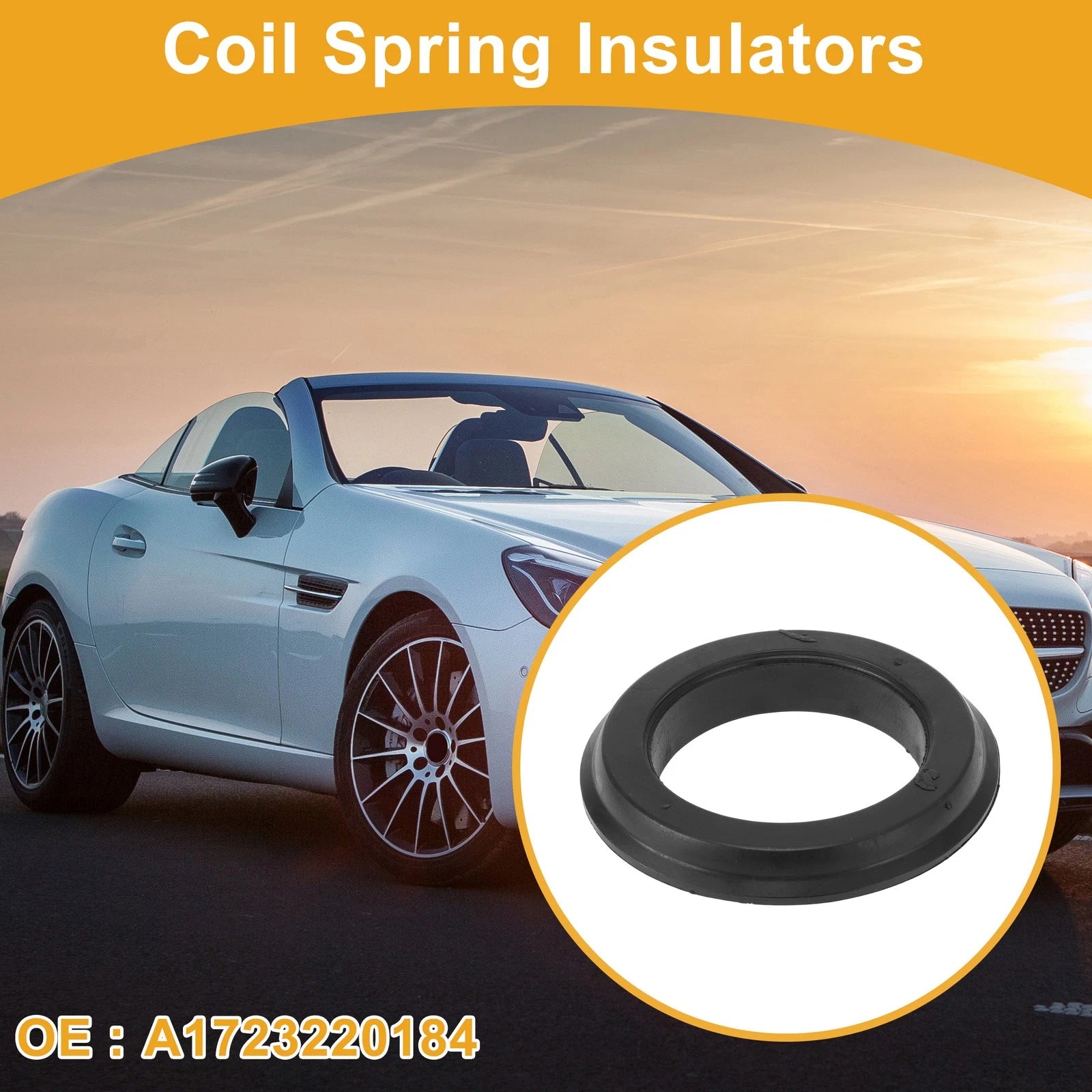Upper Coil Spring Insulators No.A1723220184 for Mercedes-Benz SLC43 (2017–2020)