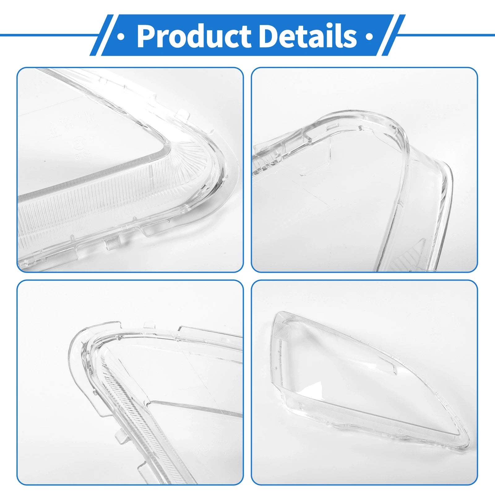 Headlight Lens Cover for Honda Accord (2003–2007) PC Clear