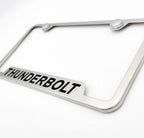 License Plate Frame Brushed Stainless Replacement for Ford Fairlane (1955–1970)