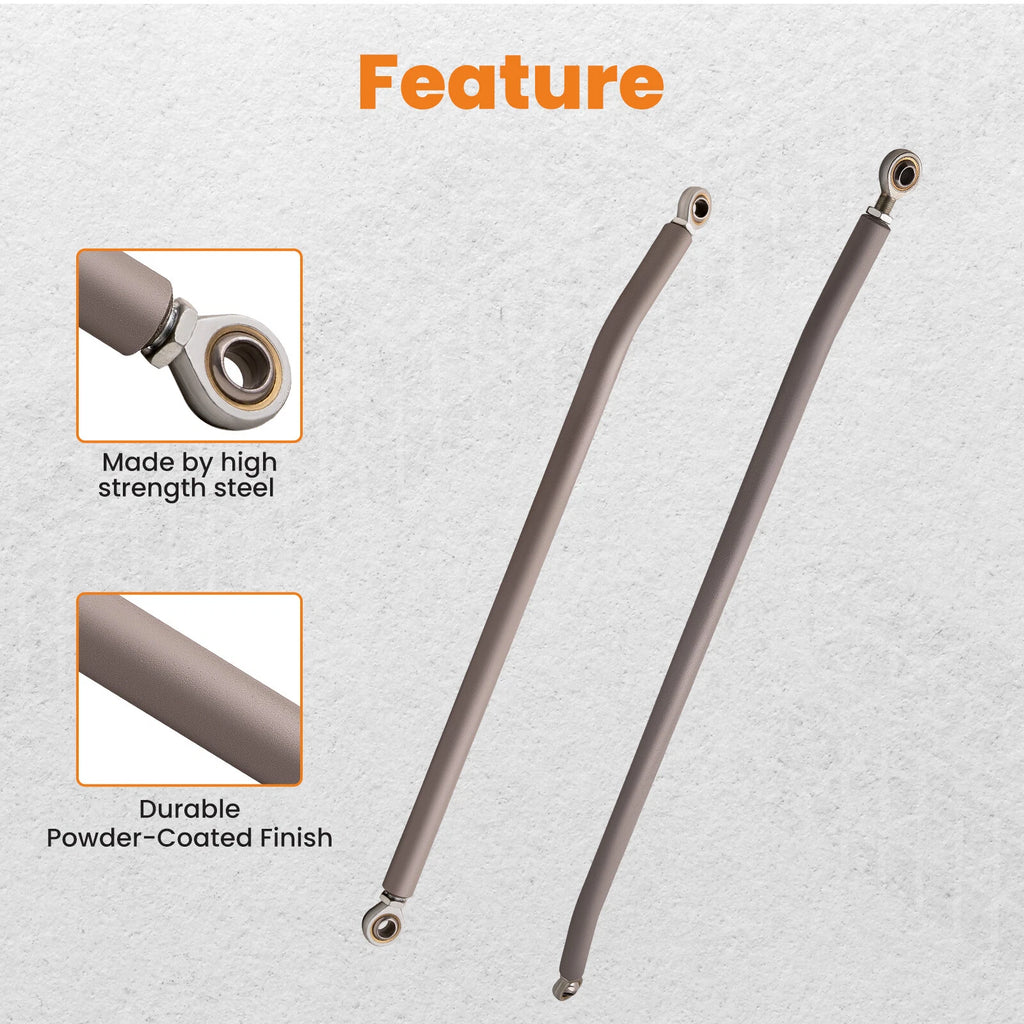 Heavy Duty Crossover Steering Kit for Cherokee XJ (1984–2001), Wrangler TJ/LJ (1997–2006)