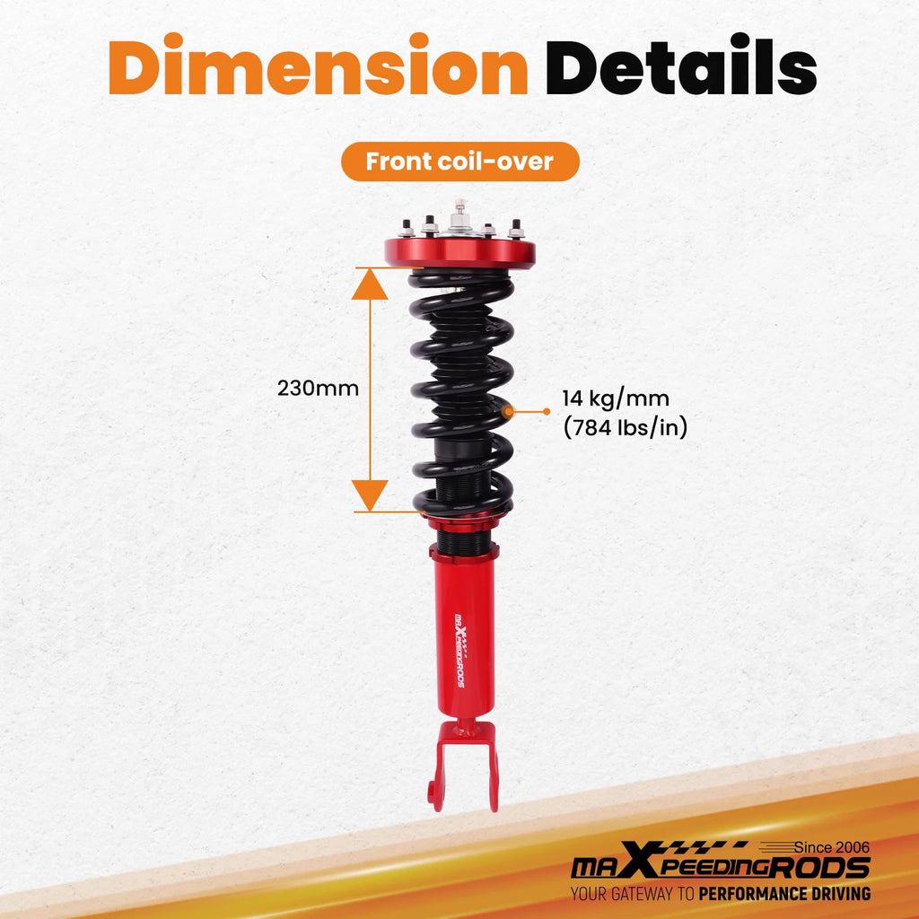 Coil Spring Conversion Kit for Jaguar XJ8 XJR (2003-2009)