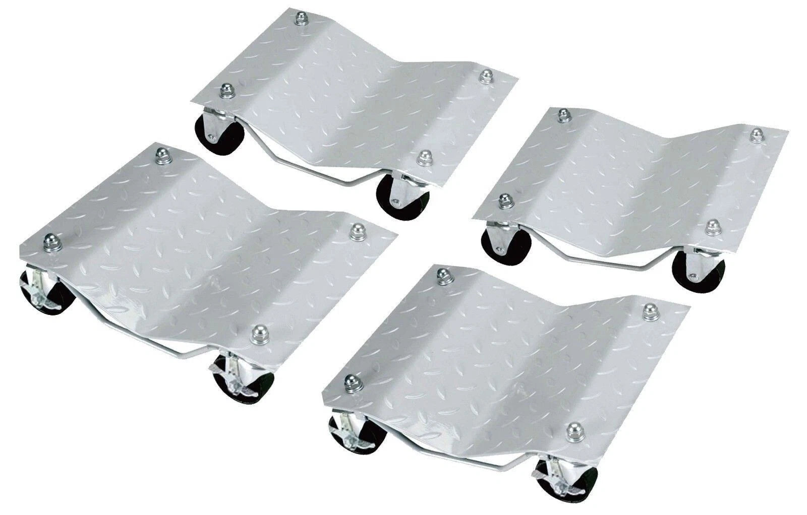 Set of 4 Heavy Duty Car Dolly Tire Wheel Dollies for Vehicle Moving