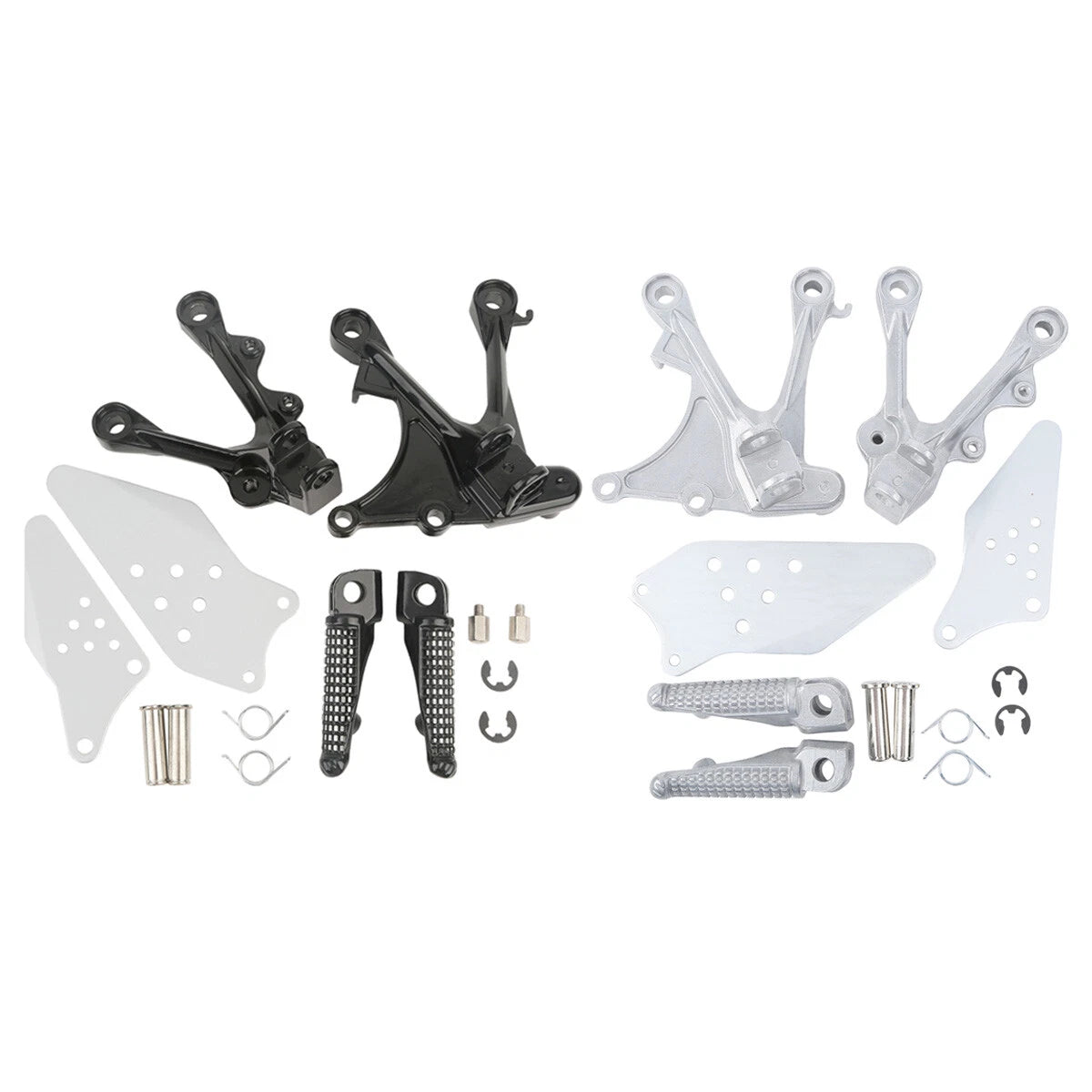 Front Footrest Footpeg Bracket for Kawasaki Ninja ZX6R (2005–2008)
