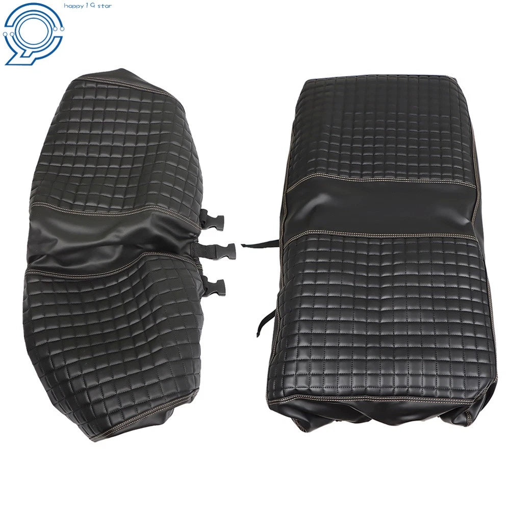 Front Seat Cover Kit for Club Car Precedent Golf Carts (No Staple)