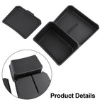 Center Console Storage Box for Kia EV3 (2024–2025) TPE Double Compartment
