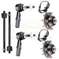 Front Wheel Bearing Hub Tie Rod for Ford Expedition Lincoln Navigator (2003–2006)