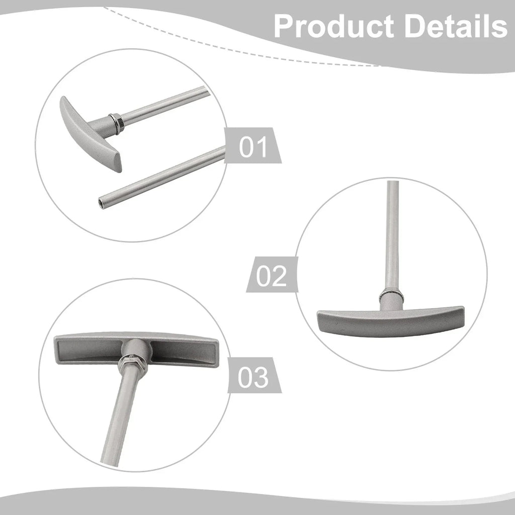 Adjustable Tube Extension / 9in / Tube Extension for RV Waste Valve Shaft