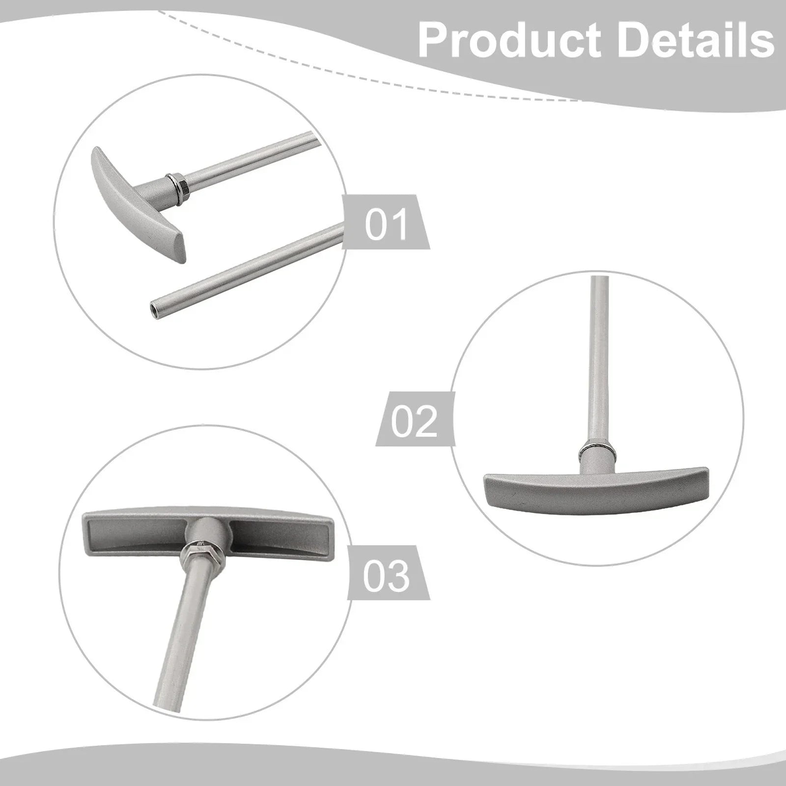 Adjustable Tube Extension / 9in / Tube Extension for RV Waste Valve Shaft