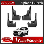 Molded Splash Guards Mud Flaps for Toyota 4Runner (2010–2024)