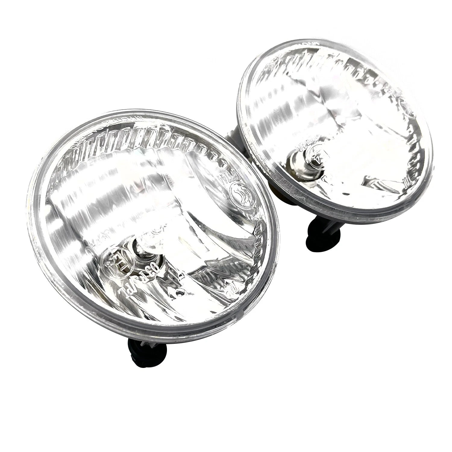 Set of 2 Fog Light Lens Halogen w/Bulbs for Jeep Patriot (2011–2017)