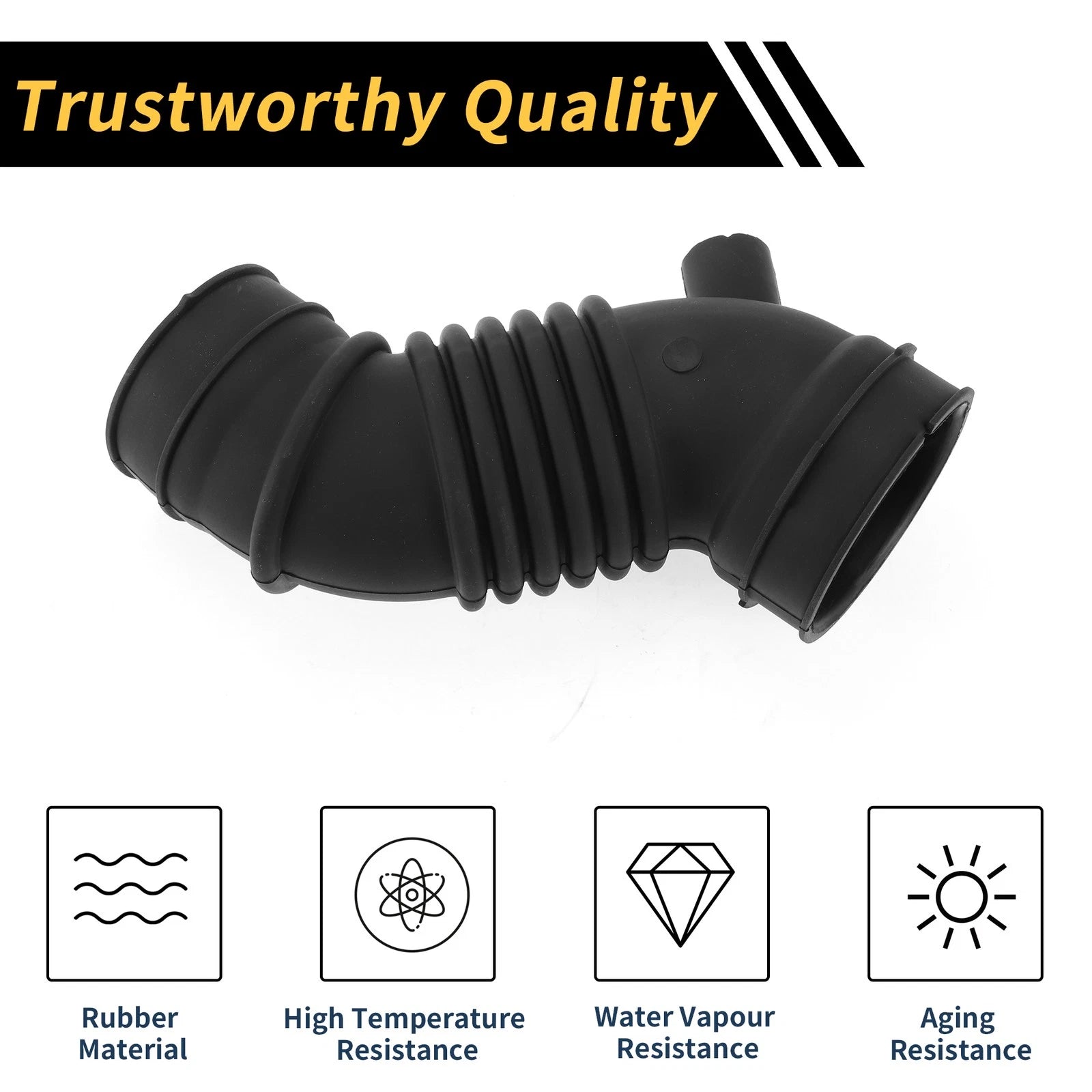 Engine Air Intake Hose for Toyota Land Cruiser Prado LC120 (2003–2009) No. 17881-75212