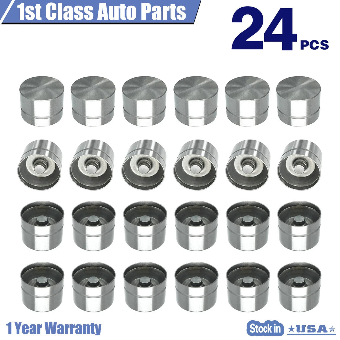24PCS Hydraulic Valve Lifters for BMW M52 M54 (1990-2006)