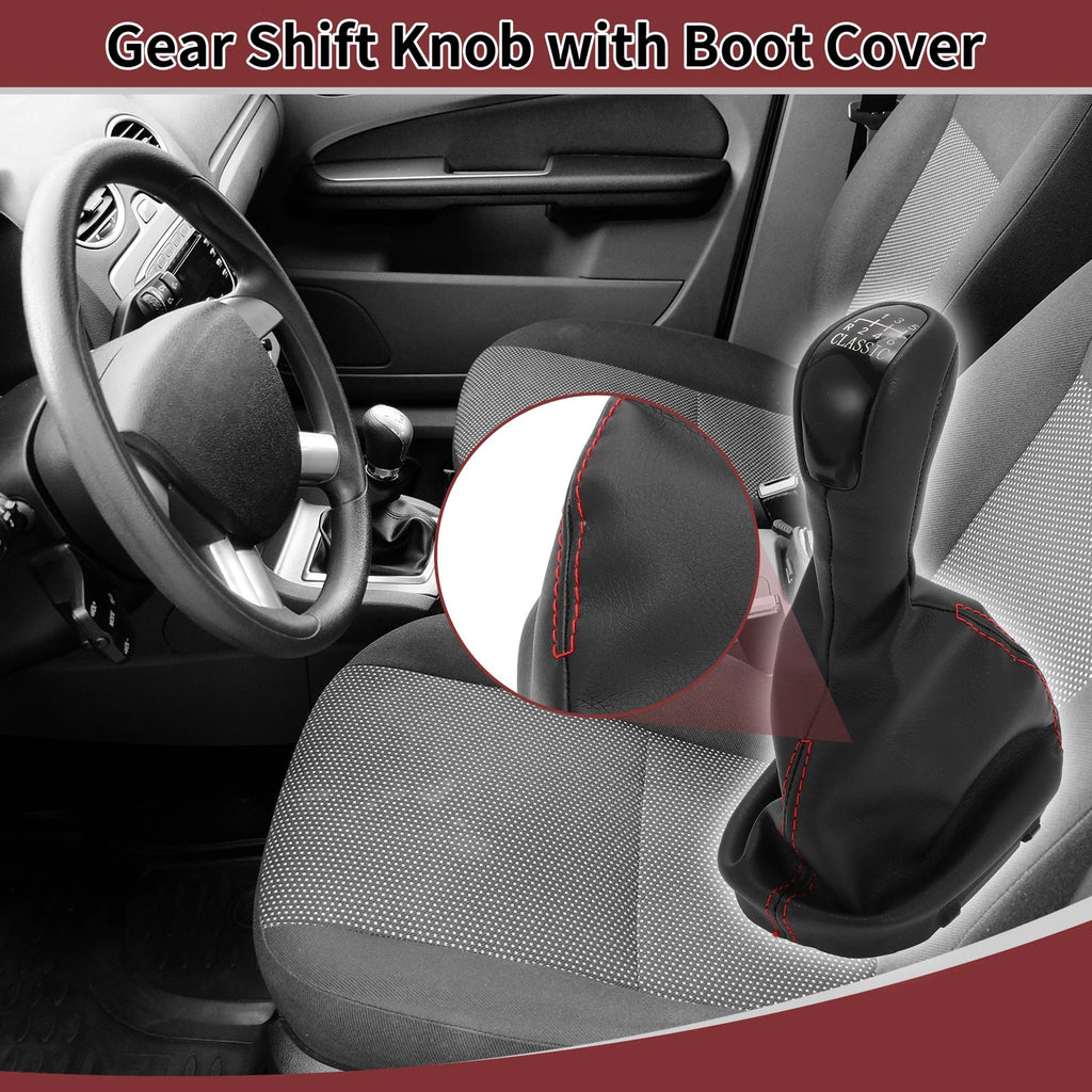 6 Speed Gear Shifter Knob with Cover for Mercedes-Benz W203 S203 (2000–2007)
