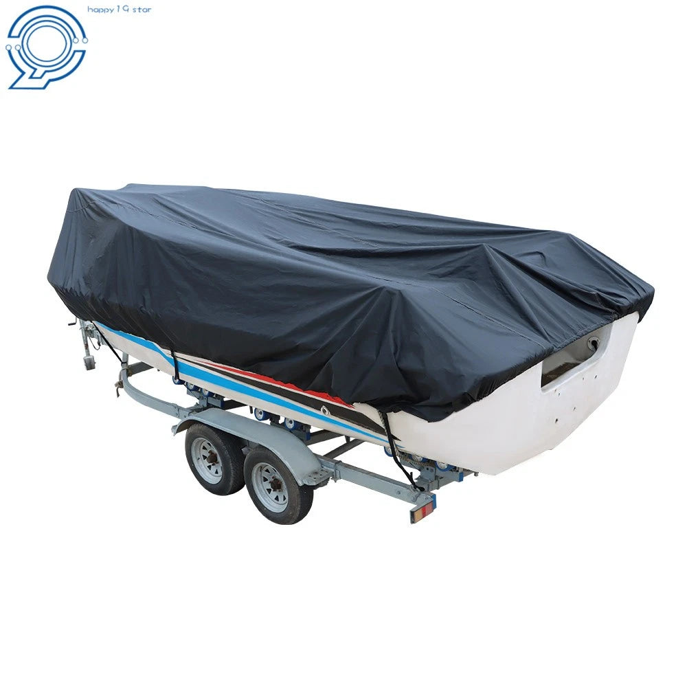 Boat Cover for V-Hull Runabouts 17-19FT (Marine Grade Waterproof)