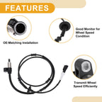 ABS Wheel Speed Sensor F5AZ2C190AB for Ford Crown Victoria (1992–2011)