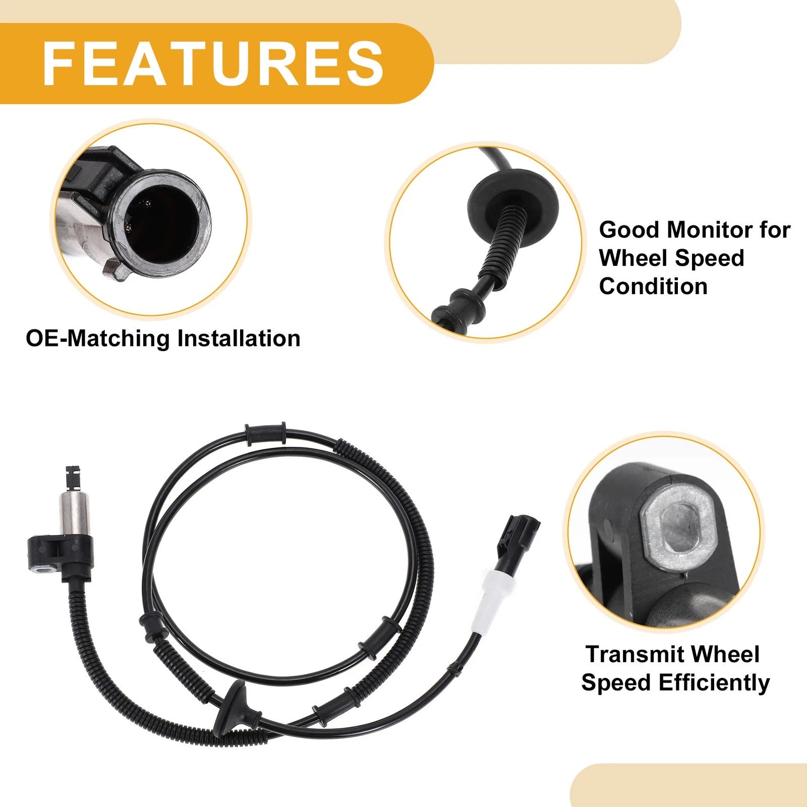 ABS Wheel Speed Sensor F5AZ2C190AB for Ford Crown Victoria (1992–2011)