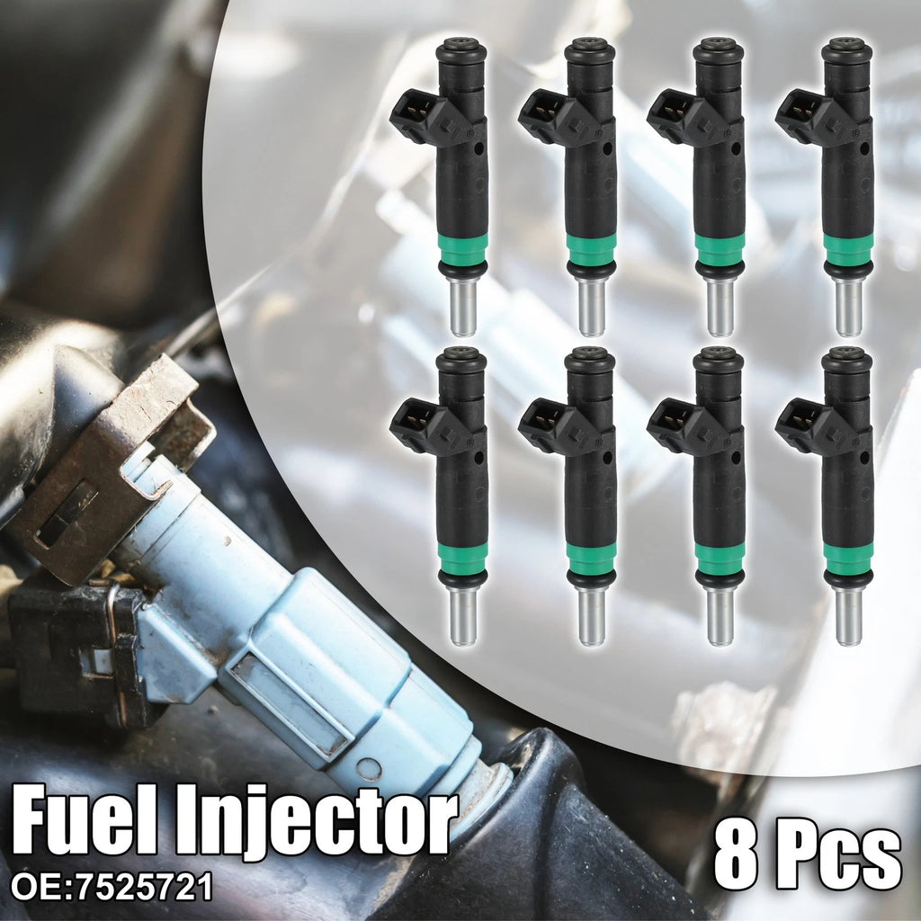 8pcs Fuel Injector for BMW 750i 750Li (2006–2008) No. 13647525721, 745060353122