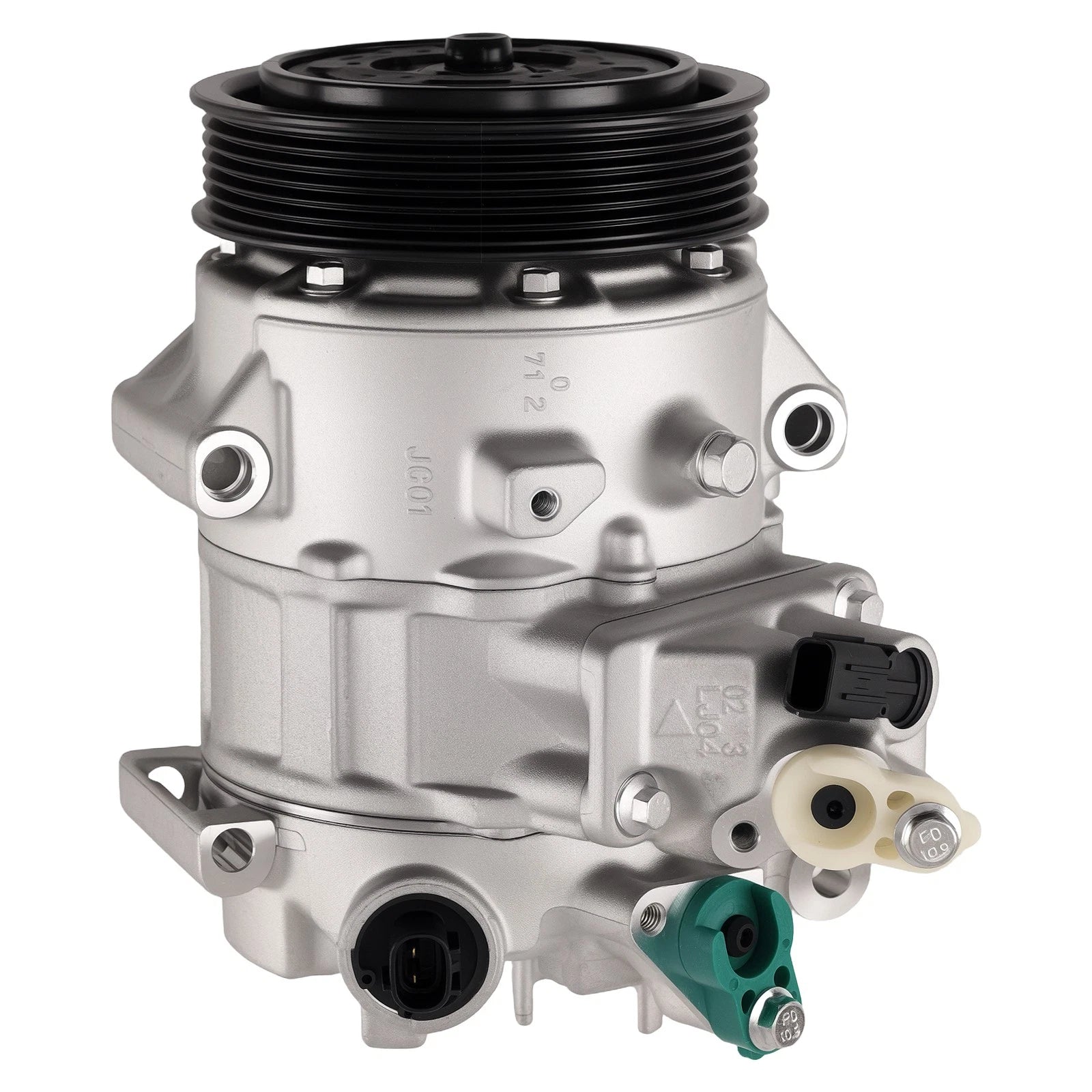 A/C Compressor w/ 6-Groove Pulley for Toyota Camry (2012–2017) RAV4 (2009–2012) 883100R013