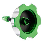 Aluminum Fuel Tank Cap w/Vent for Kawasaki KX65 KX85 KX100 KX125 (2000–2013)