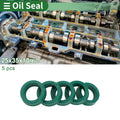 Set of 5 Oil Seal Ring 25x35x10mm for Rotary Shaft (High Pressure)