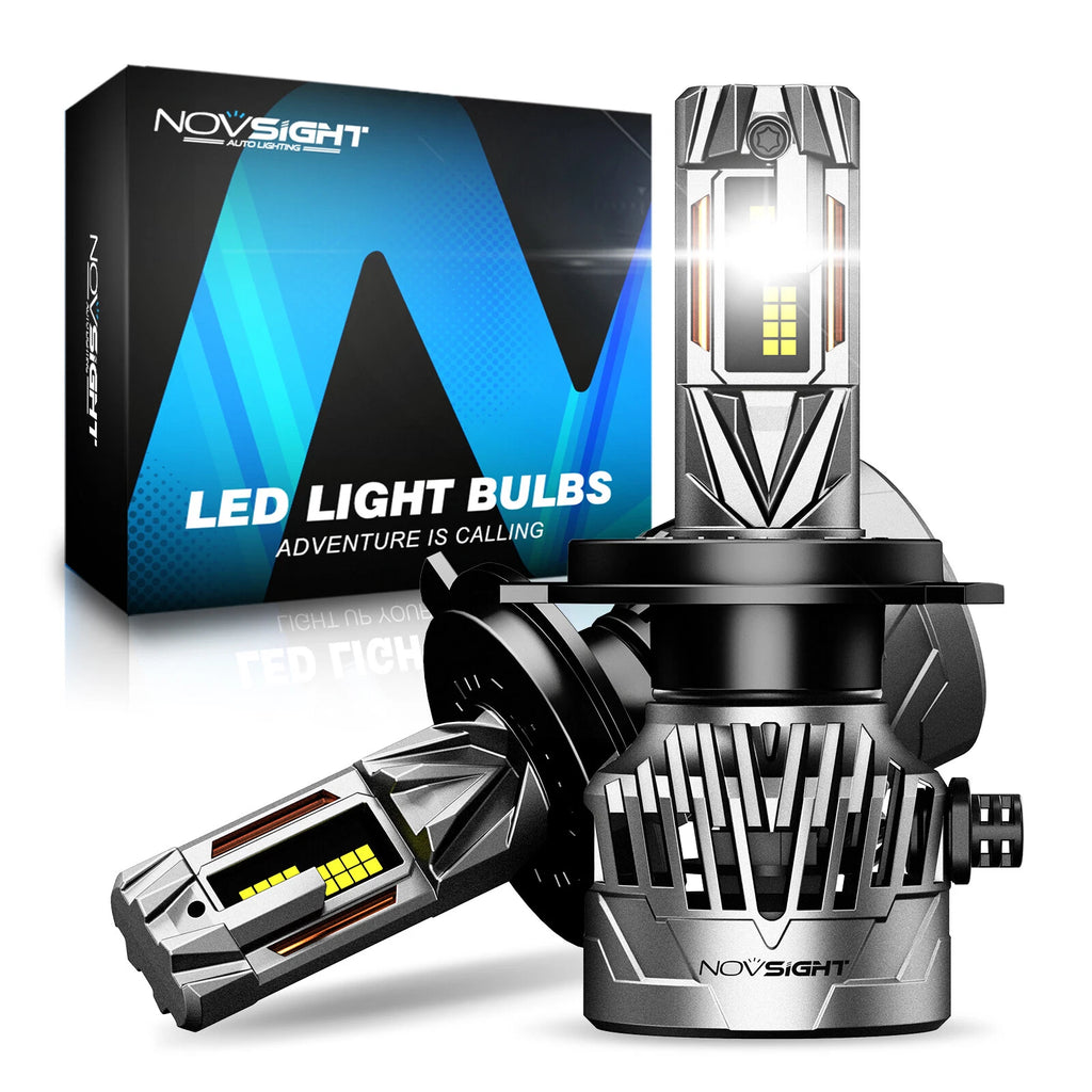 2X H4 LED Headlight Bulbs for 30000LM 130W 6500K