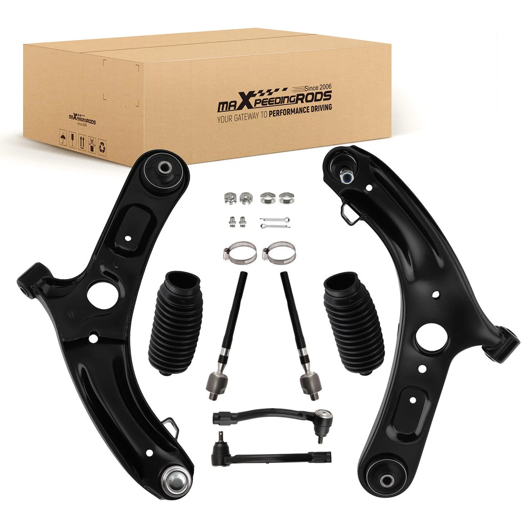 Front Lower Control Arms & Tie Rods for Hyundai Elantra Veloster (2011–2017)