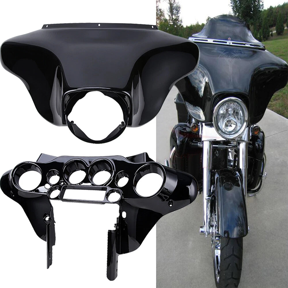 Front Outer/Inner Fairing Batwing Cowl for Harley Street Glide Electra (1996–2013)