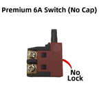 Non Locking Switch for Rock Cutting Machine & Power Tools (6A)