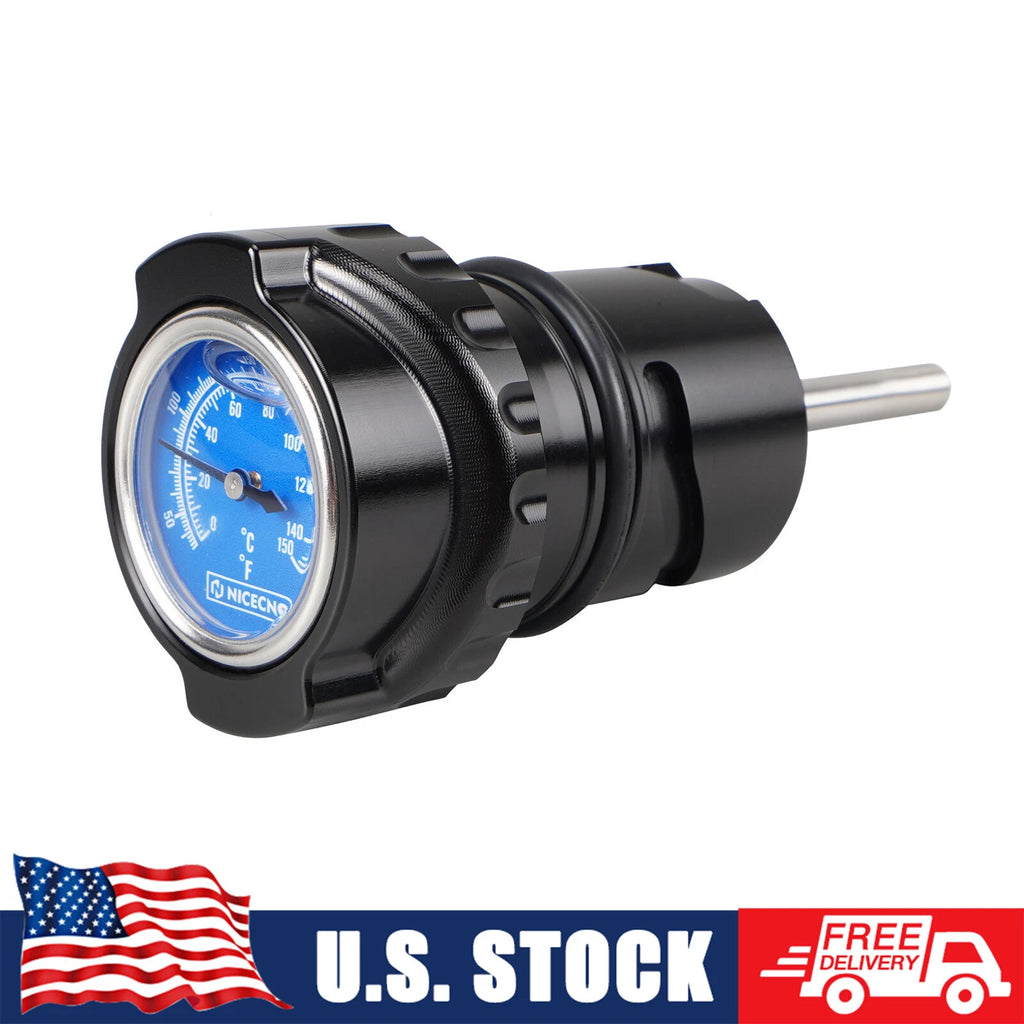 NICECNC Oil Dipstick with Temperature Gauge for Harley Forty Eight XL1200X (2010–2022)
