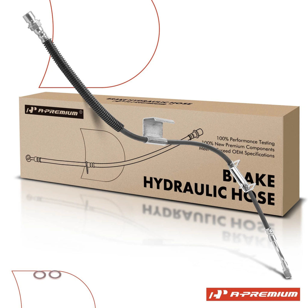 Front Left Brake Hydraulic Hose for Chevy Silverado GMC Sierra 1500 (2007–2018)