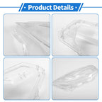 Headlight Lens Cover for Honda Civic (2016–2018) PC Clear