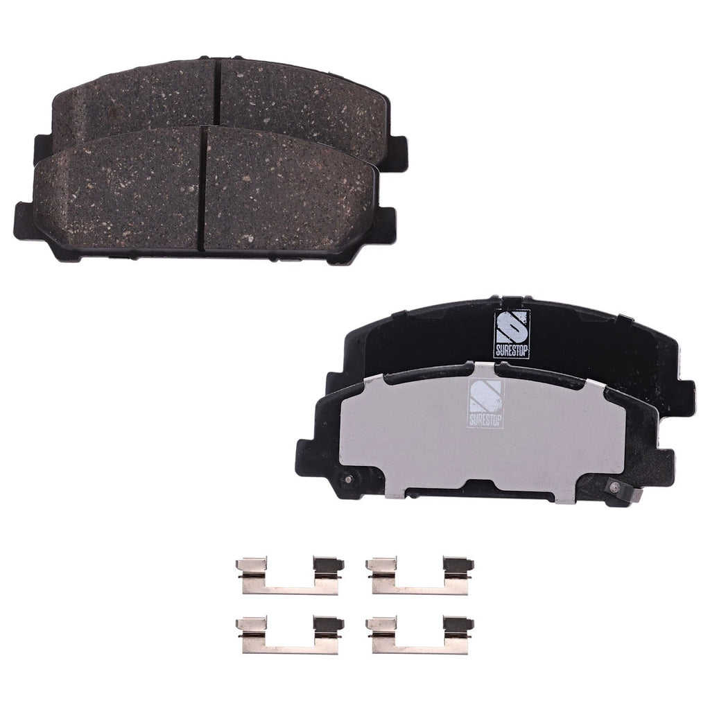 Front Brake Disc Rotors and Pads Kit for Nissan Titan, Armada, Infiniti QX56