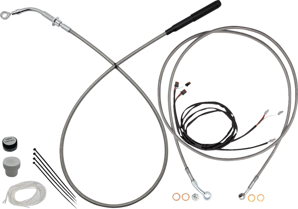 EZ Install Kit for Harley Davidson (16" Handlebars, Upper Clutch)