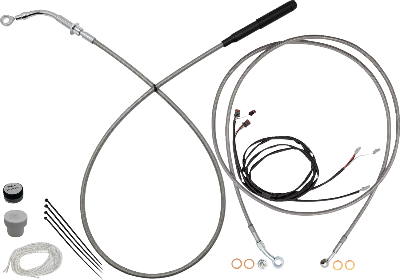 EZ Install Kit for Harley Davidson (16" Handlebars, Upper Clutch)