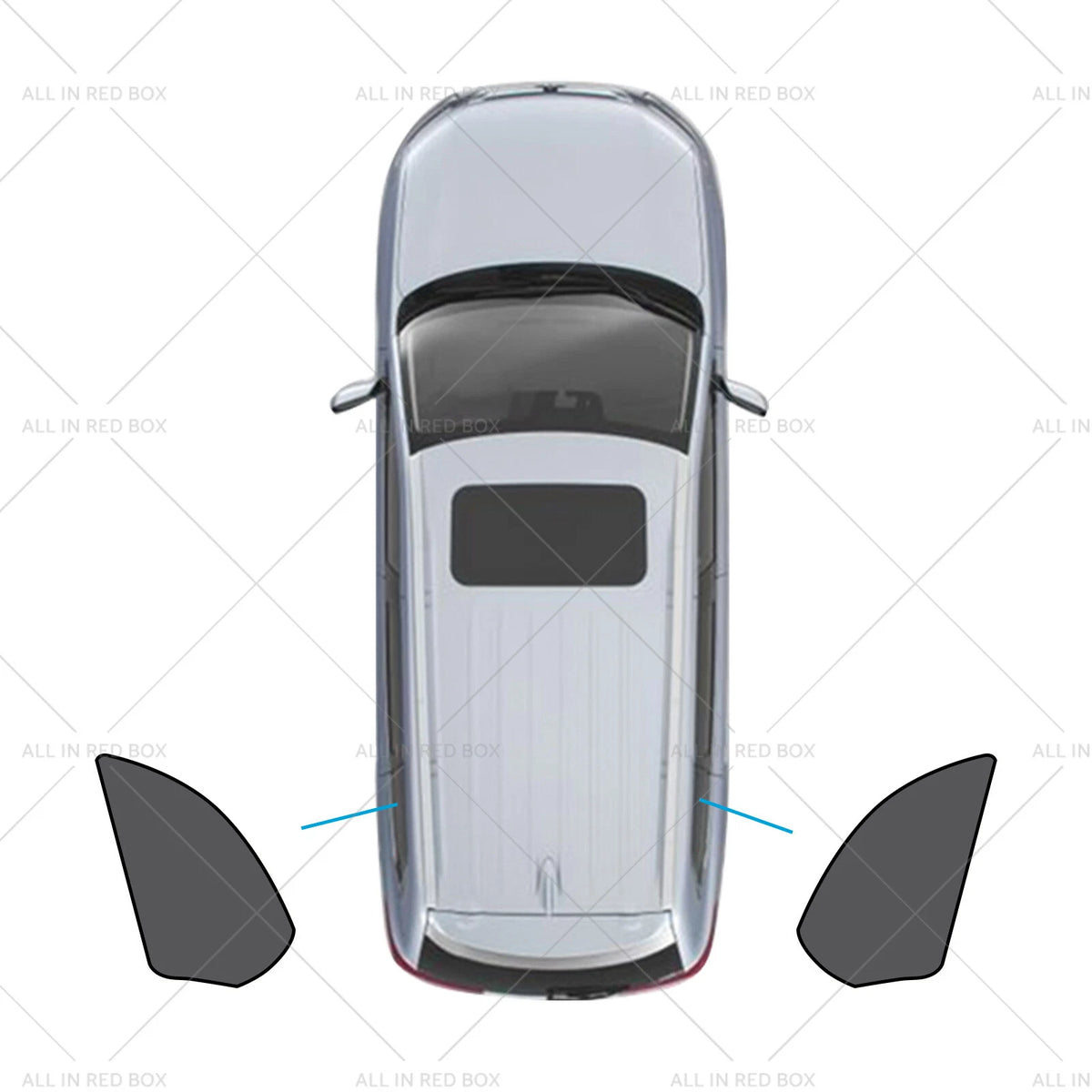 Magnetic Mesh Sun Blind Shades for BMW X5 E70 (2006–2013)