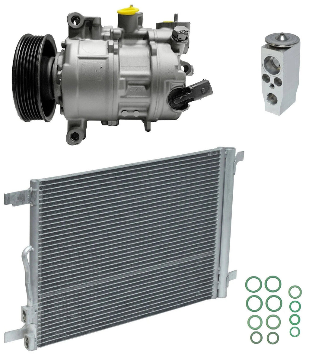 A/C Compressor Kit With Condenser for Volkswagen Golf Alltrack 1.8L (2018)